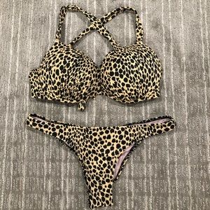 Victoria’s Secret Bikini - 34D & S - Leopard